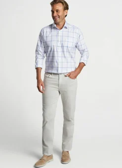Peter Millar Sport Shirts|Abbot Crown Lite Cotton-Stretch Sport Shirt