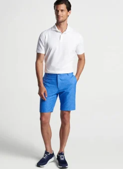 Peter Millar Polos|Albatross Cotton Blend Pique Polo