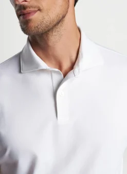 Peter Millar Polos|Albatross Cotton Blend Pique Polo