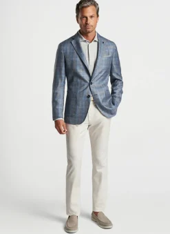 Peter Millar Sport Coats|Andover Plaid Soft Jacket