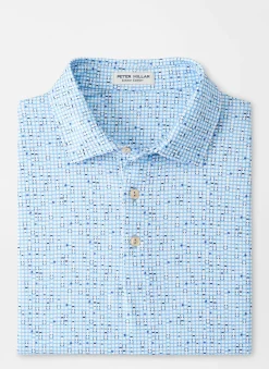 Peter Millar Sun Protection Apparel|Backgammon Performance Jersey Polo