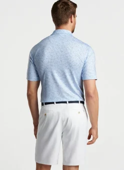 Peter Millar Sun Protection Apparel|Backgammon Performance Jersey Polo