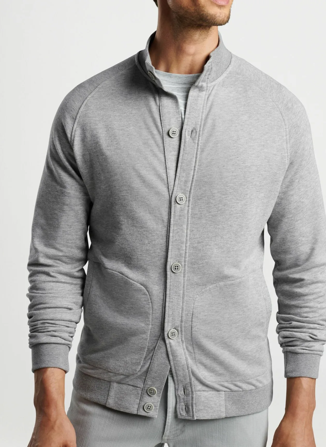 Peter Millar Jackets & Coats|Baldwin Button Front Knit Jacket