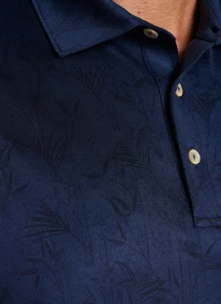 Peter Millar Sun Protection Apparel|Bamboo Botanical Performance Jersey Polo