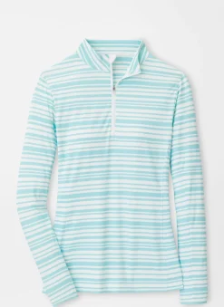 Peter Millar Pullovers & Layers|Basketweave Print Sun Shirt