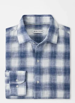 Peter Millar Sport Shirts|Beachcast Linen Sport Shirt