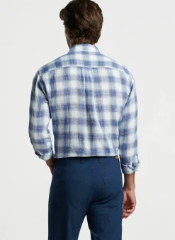 Peter Millar Sport Shirts|Beachcast Linen Sport Shirt
