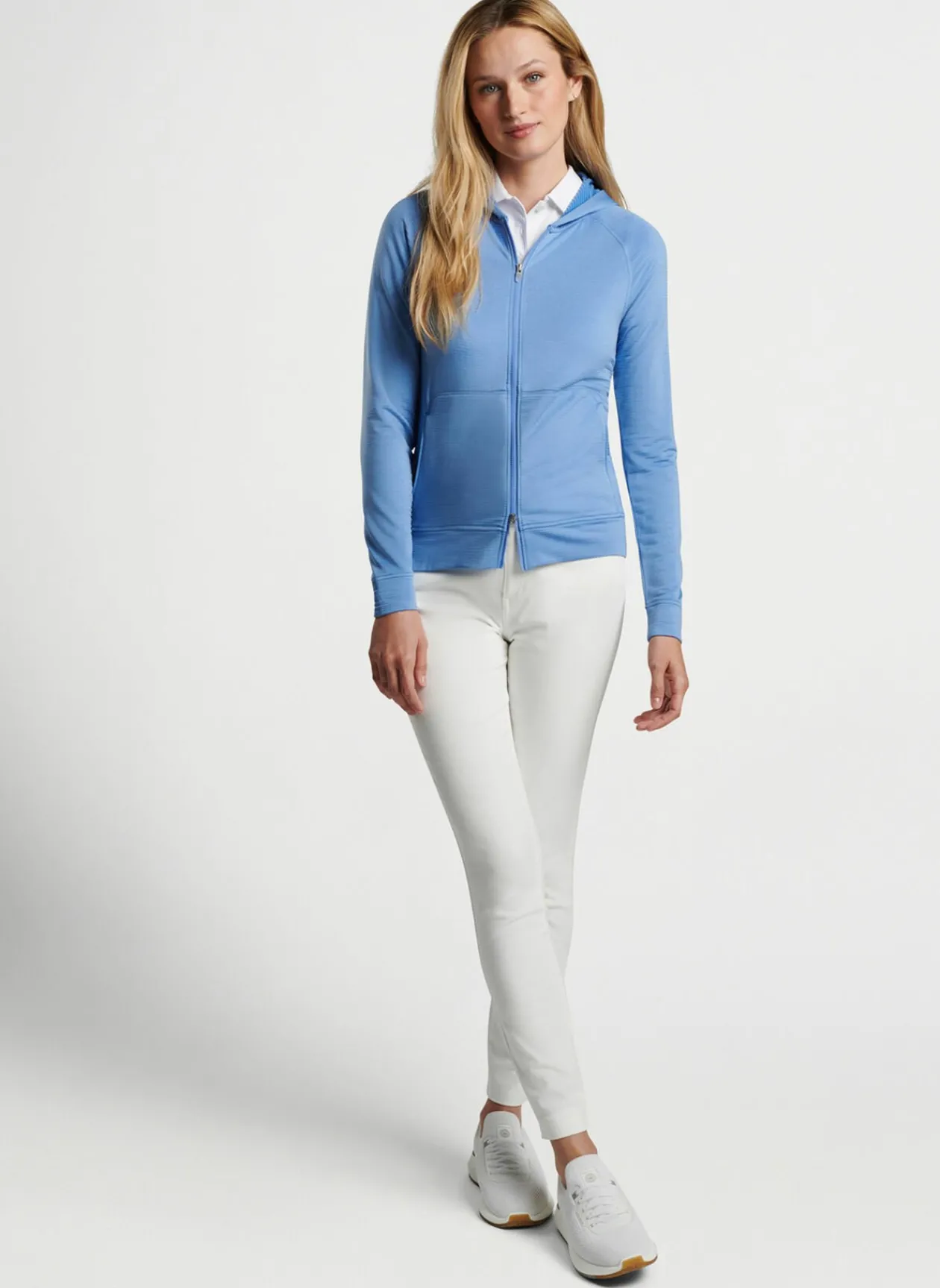 Peter Millar Women'S Golf Outerwear|Beaumont Full-Zip Hoodie