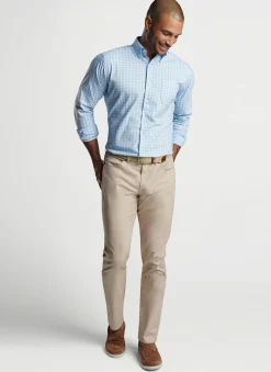 Peter Millar Sport Shirts|Bethel Crown Lite Cotton-Stretch Sport Shirt