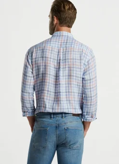Peter Millar Sport Shirts|Breakwater Linen Sport Shirt