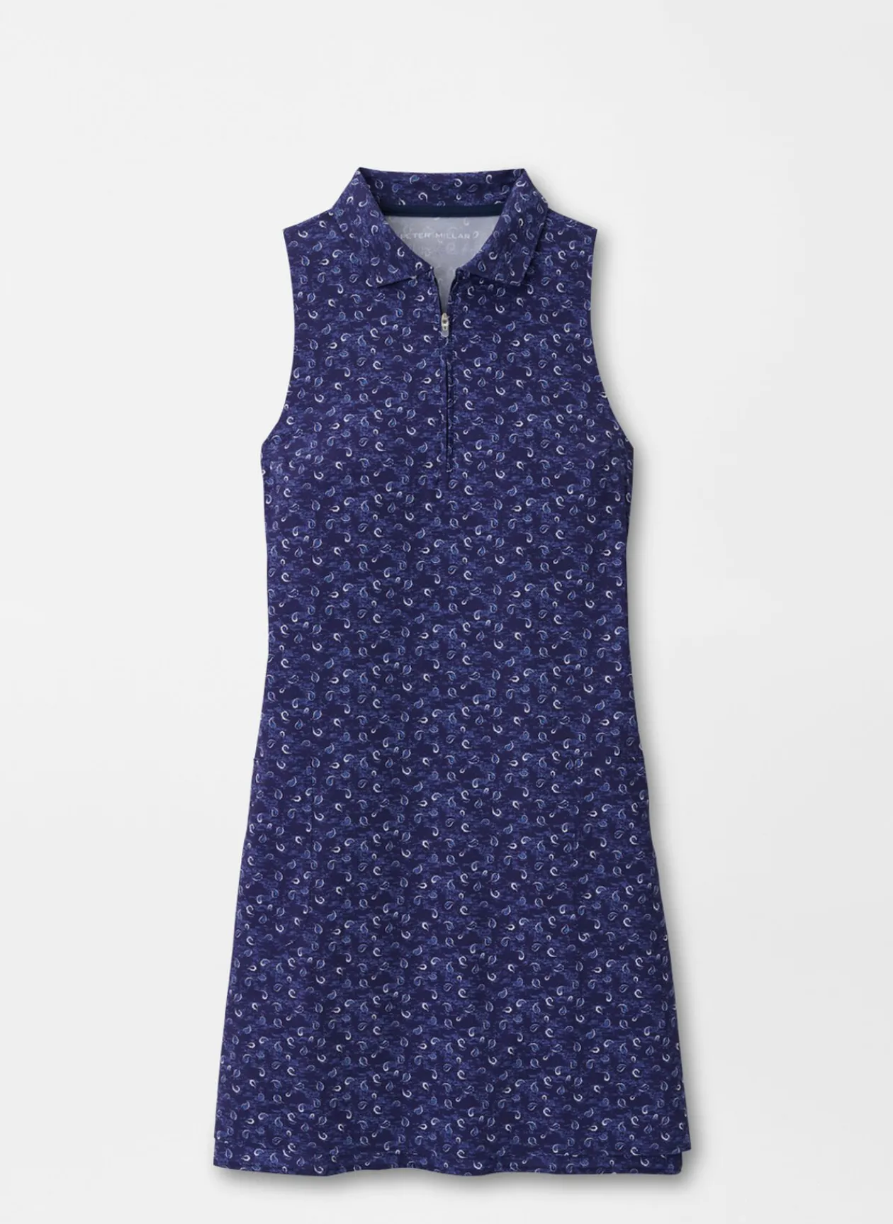 Peter Millar Women'S Golf Bottoms|Carner Tossed Paisley Sleeveless Sport Dress