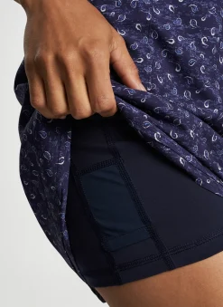 Peter Millar Women'S Golf Bottoms|Carner Tossed Paisley Sleeveless Sport Dress