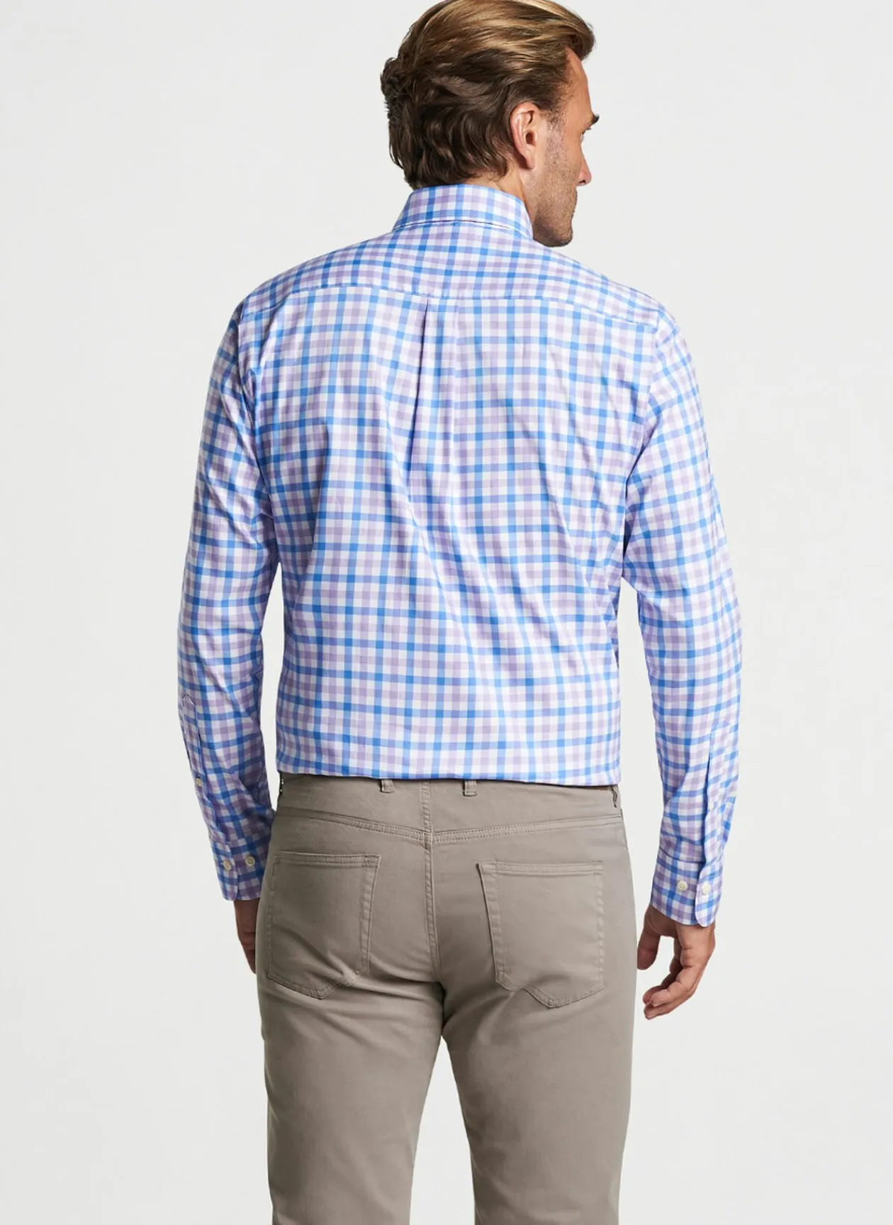 Peter Millar Sport Shirts|Castine Crown Lite Cotton-Stretch Sport Shirt