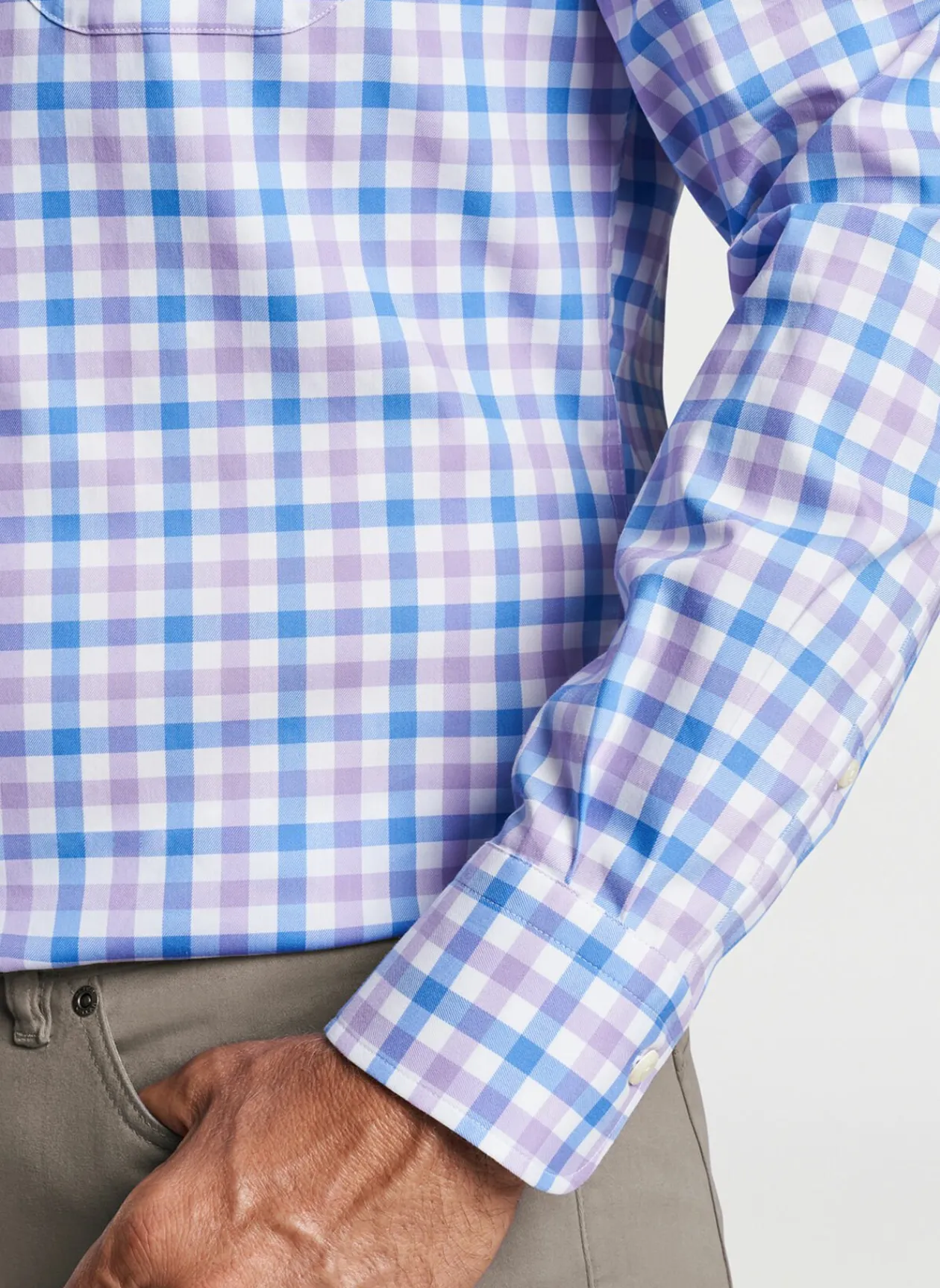 Peter Millar Sport Shirts|Castine Crown Lite Cotton-Stretch Sport Shirt