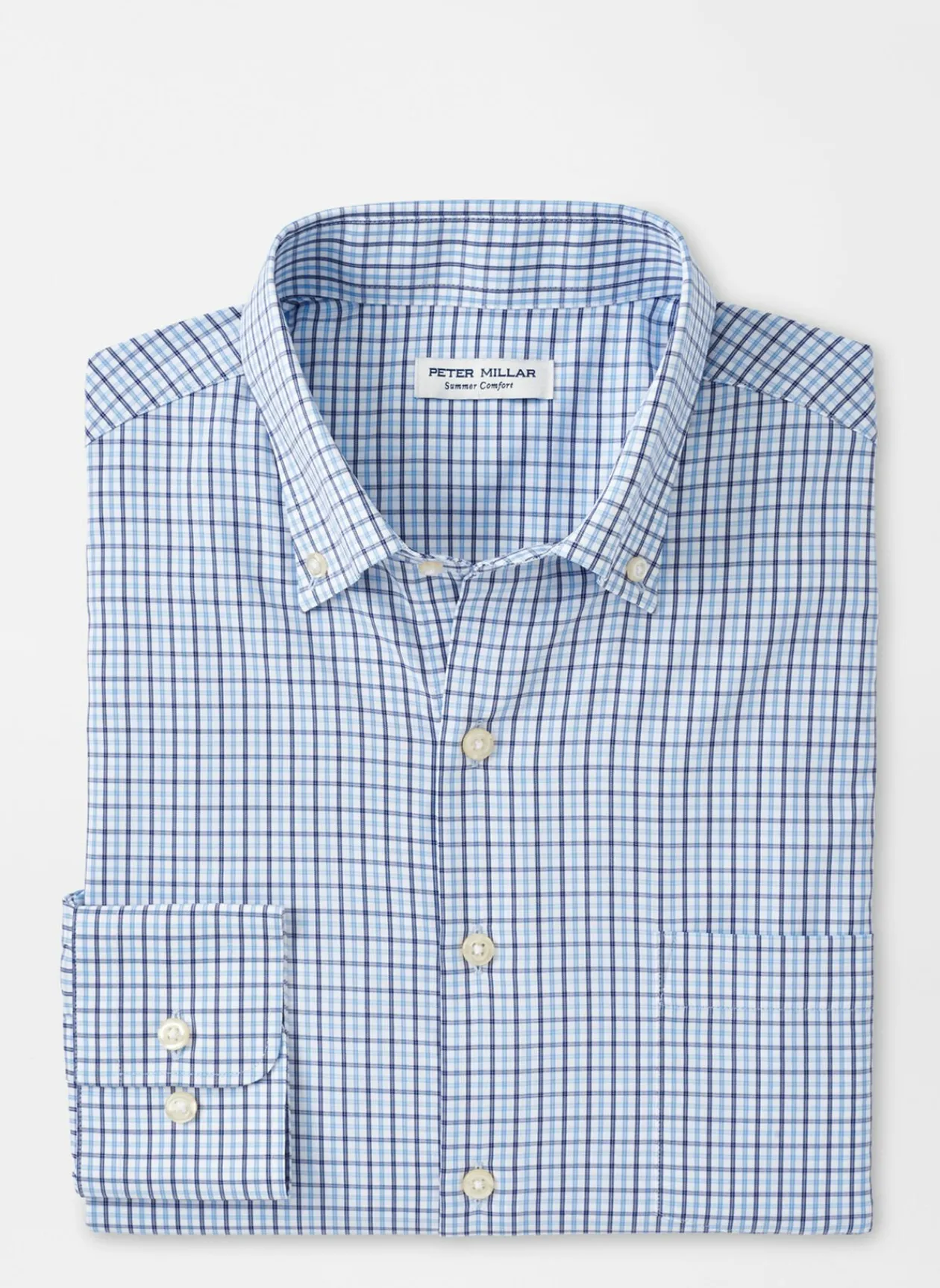 Peter Millar Sport Shirts|Chelan Performance Twill Sport Shirt