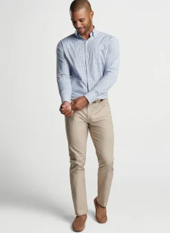 Peter Millar Sport Shirts|Chelan Performance Twill Sport Shirt