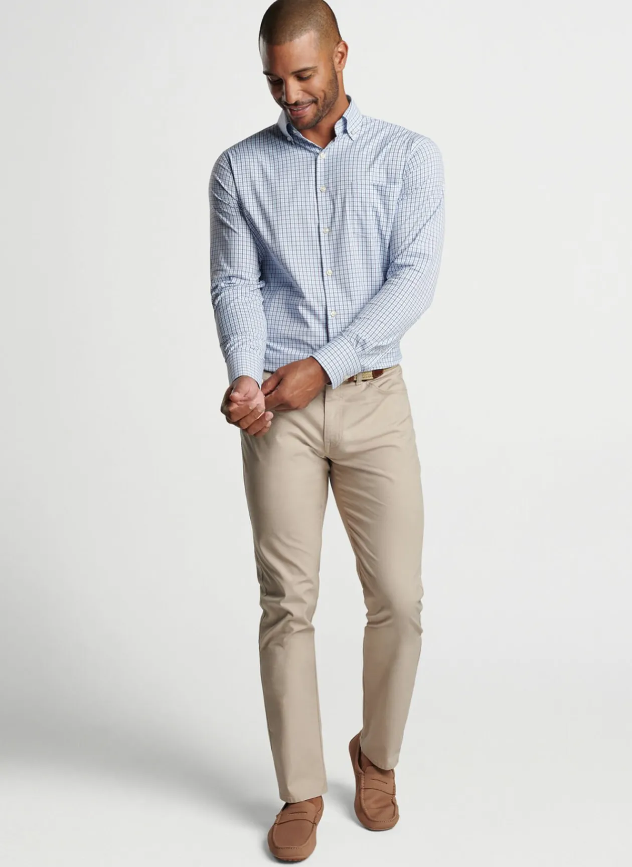 Peter Millar Sport Shirts|Chelan Performance Twill Sport Shirt
