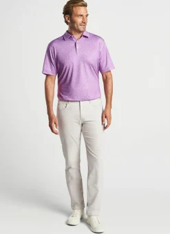 Peter Millar Sun Protection Apparel|Citrus Smash Performance Jersey Polo