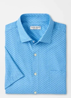 Peter Millar Sport Shirts|Clamming Performance Poplin Sport Shirt