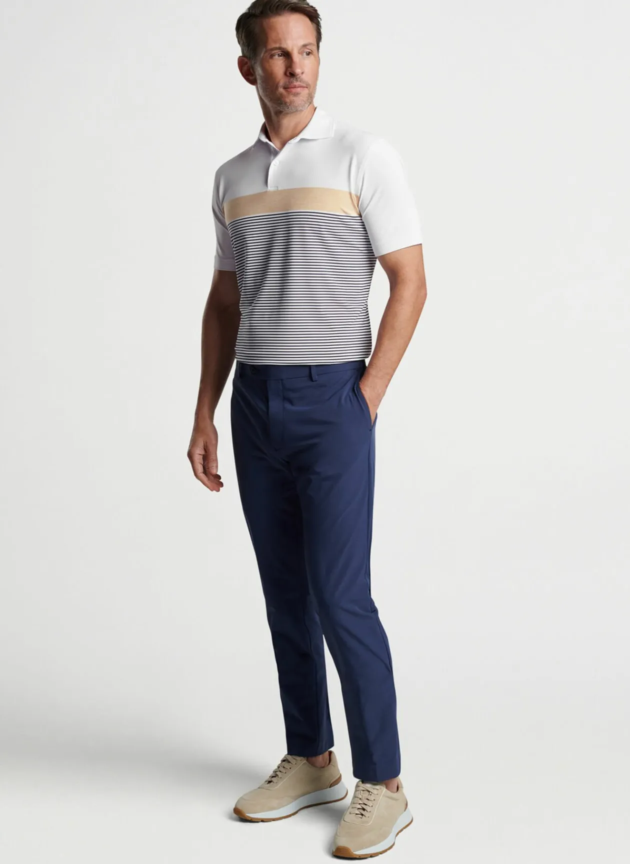 Peter Millar Polos|Clef Performance Jersey Polo