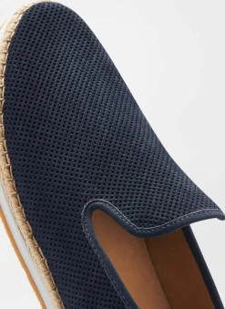 Peter Millar Casual Shoes|Coastal Perforated Slip-On