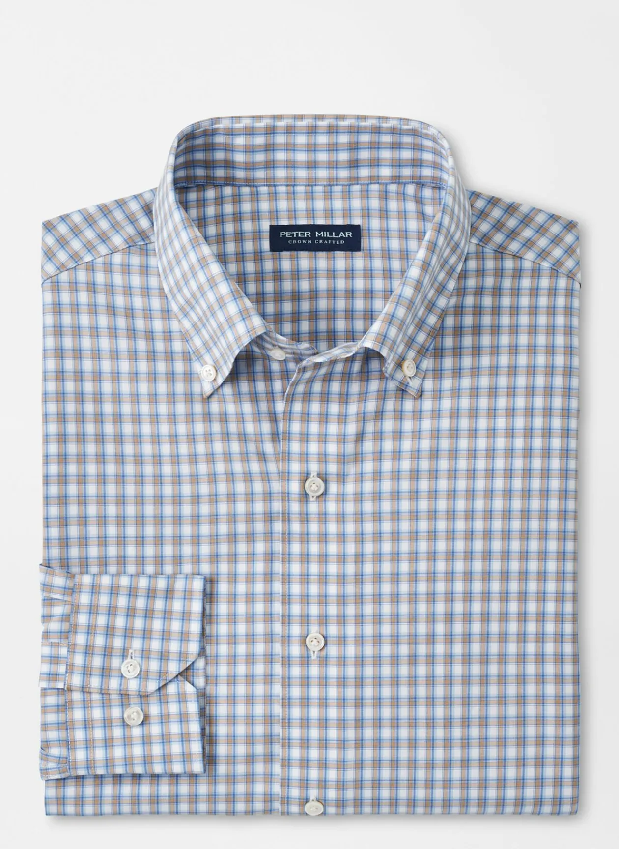 Peter Millar Sport Shirts|Cole Performance Poplin Sport Shirt