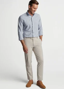 Peter Millar Sport Shirts|Cole Performance Poplin Sport Shirt