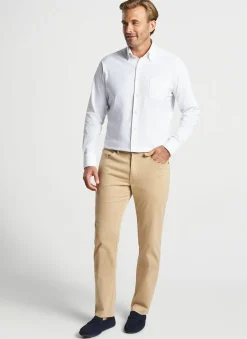Peter Millar Sport Shirts|Collins Performance Oxford Sport Shirt