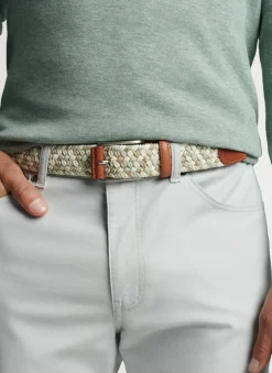 Peter Millar Belts|Cotton Melange Braided Belt