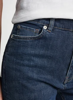 Peter Millar Pants|Crawford High Rise Straight Crop Denim Jean