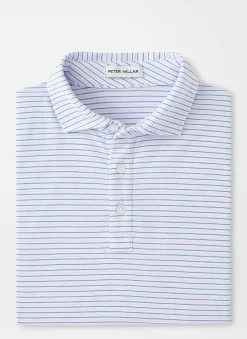 Peter Millar Polos|Crown Comfort Cotton Polo Range Stripe
