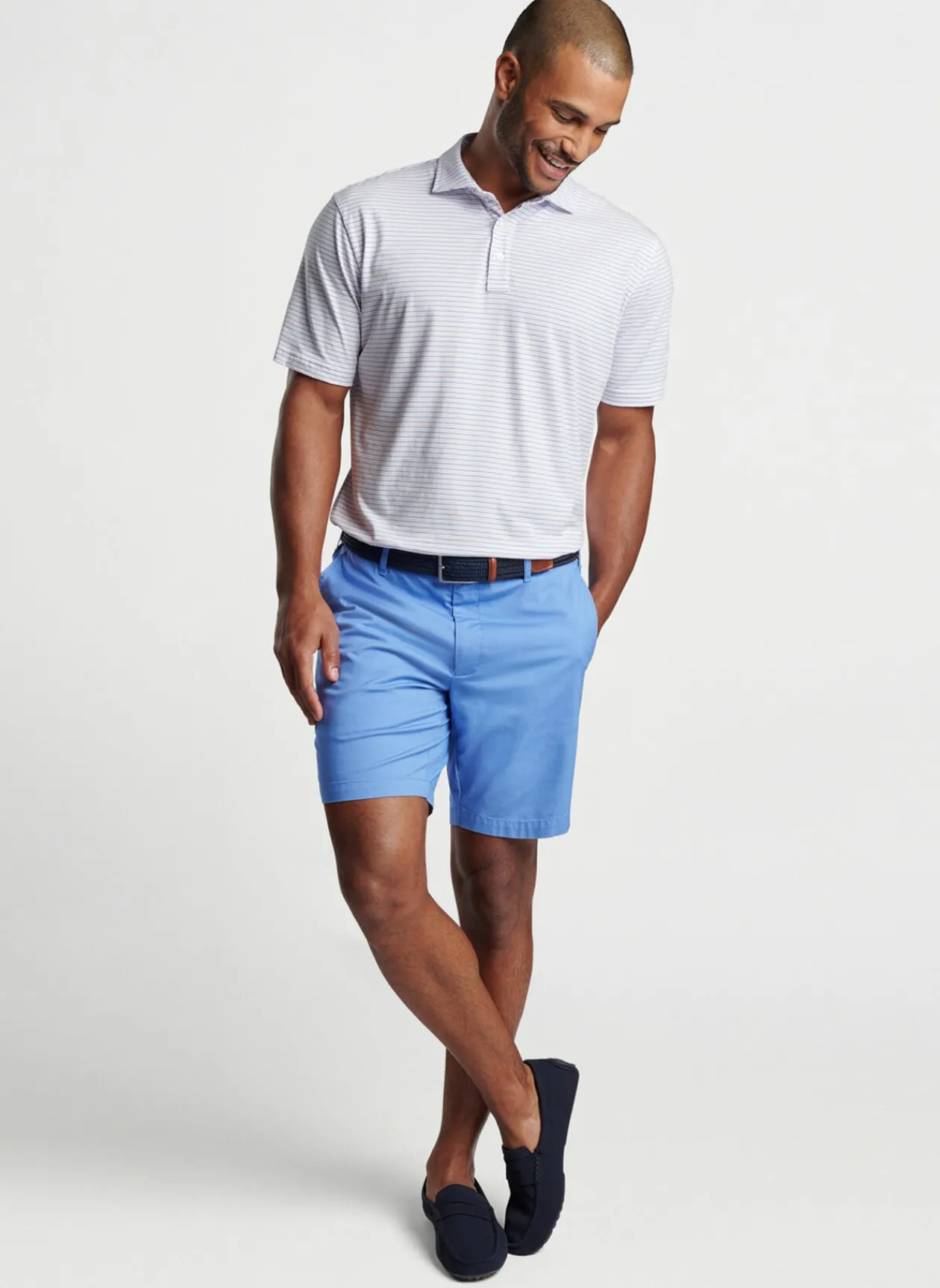 Peter Millar Polos|Crown Comfort Cotton Polo Range Stripe