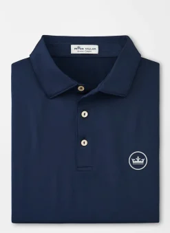 Peter Millar Sun Protection Apparel|Crown Seal Solid Performance Jersey Polo