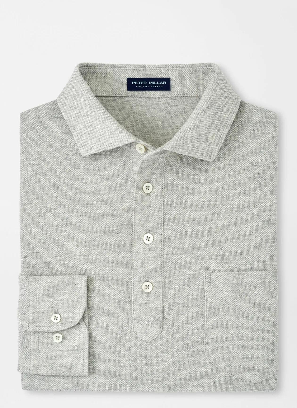 Peter Millar Polos|Croxley Long-Sleeve Polo