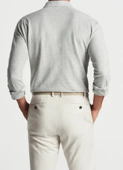 Peter Millar Polos|Croxley Long-Sleeve Polo