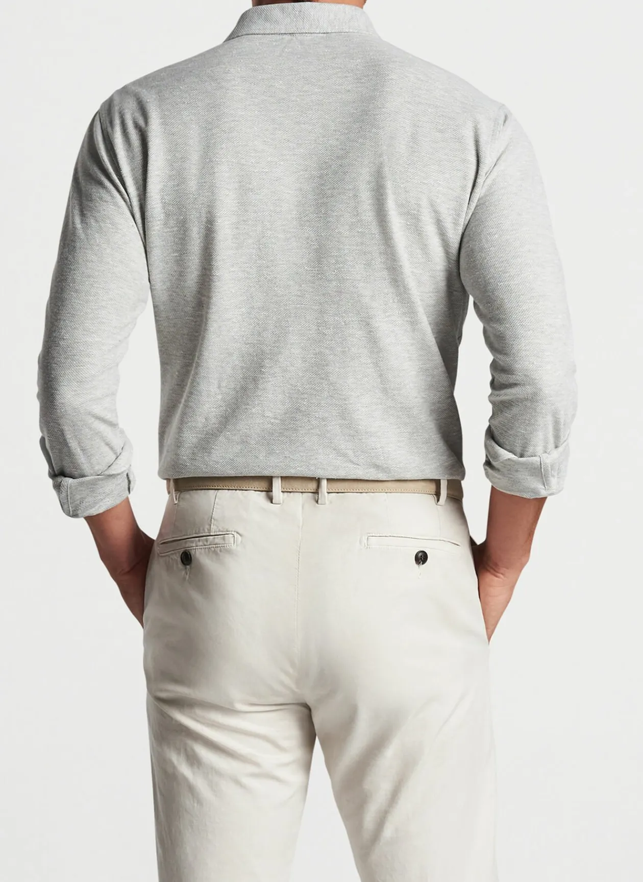Peter Millar Polos|Croxley Long-Sleeve Polo