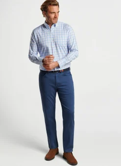Peter Millar Sport Shirts|Cutler Cotton-Stretch Sport Shirt