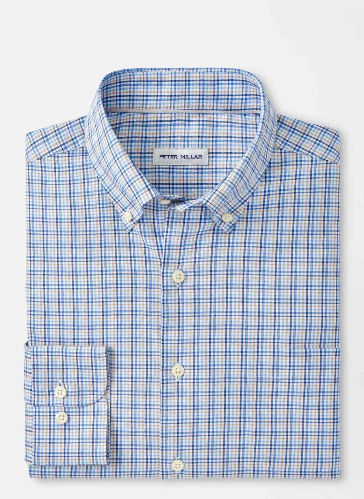 Peter Millar Sport Shirts|Cutler Crown Lite Cotton-Stretch Sport Shirt