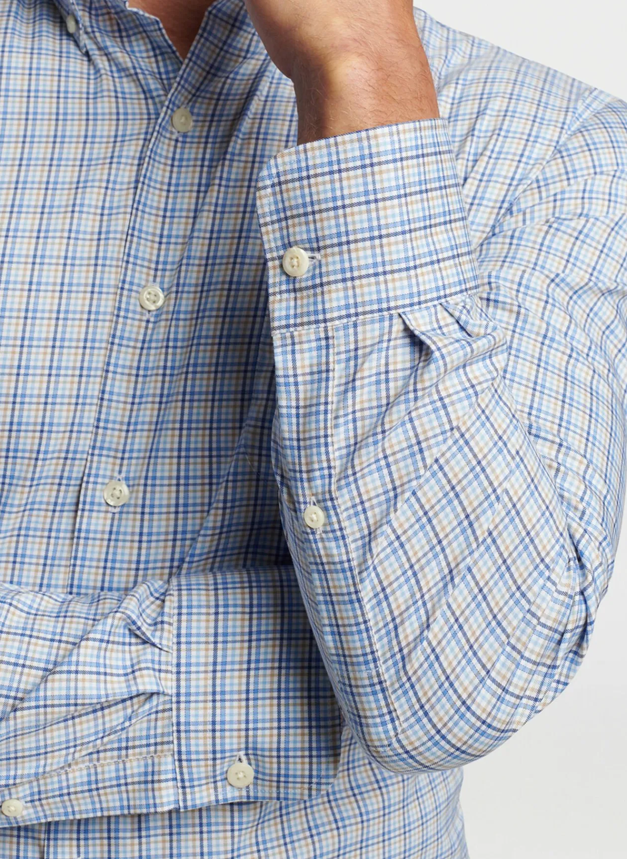 Peter Millar Sport Shirts|Cutler Crown Lite Cotton-Stretch Sport Shirt
