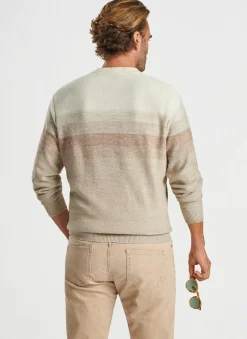Peter Millar Pullovers & Hoodies|Degrade Stripe Crew