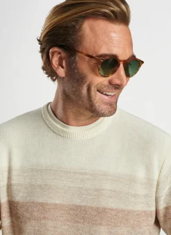 Peter Millar Pullovers & Hoodies|Degrade Stripe Crew