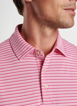 Peter Millar Sun Protection Apparel|Dellroy Performance Mesh Polo