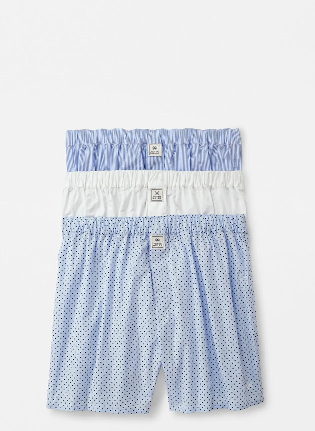 Peter Millar Boxers|Dempsey Three-Pack Cotton Boxer