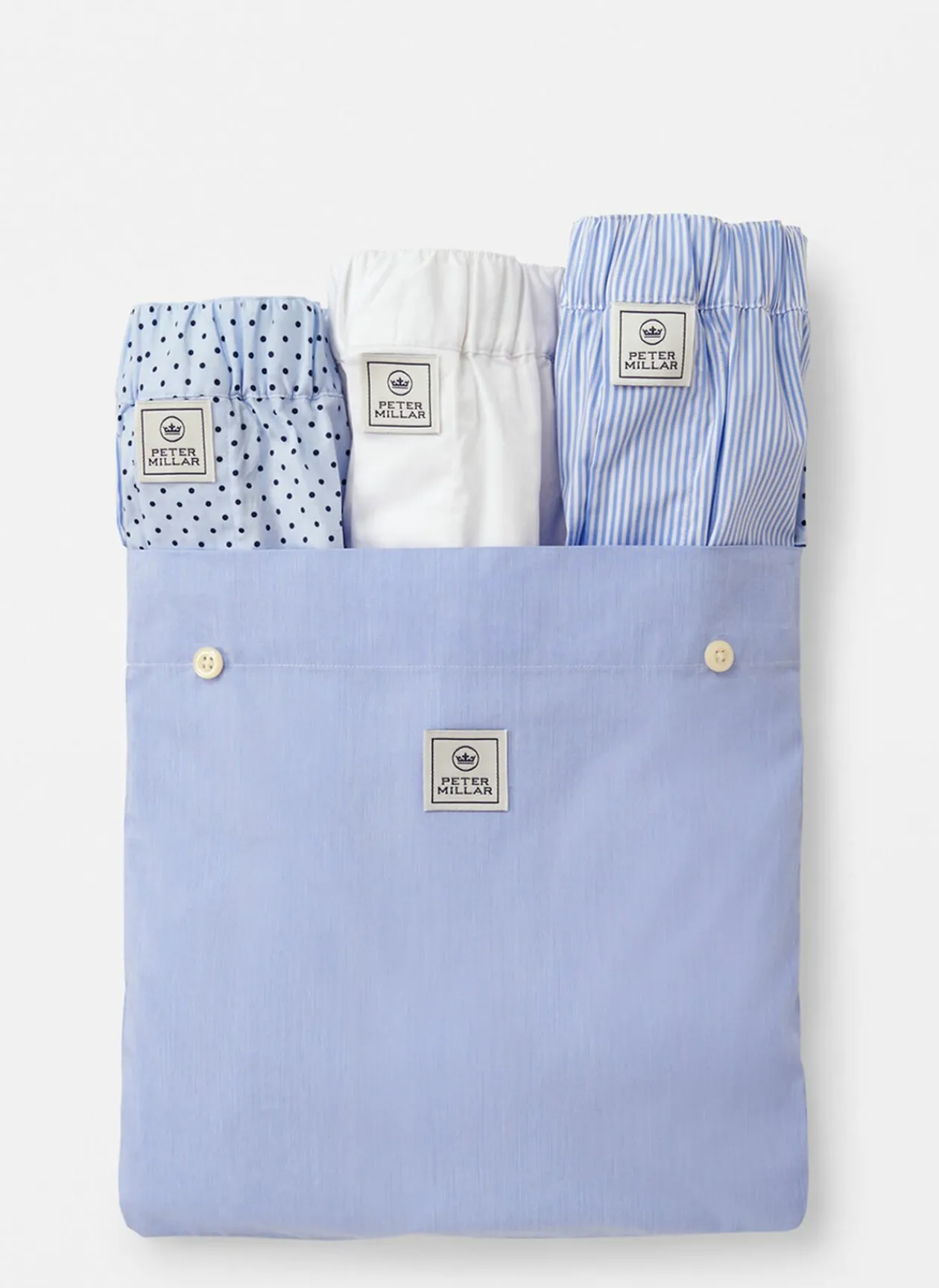 Peter Millar Boxers|Dempsey Three-Pack Cotton Boxer