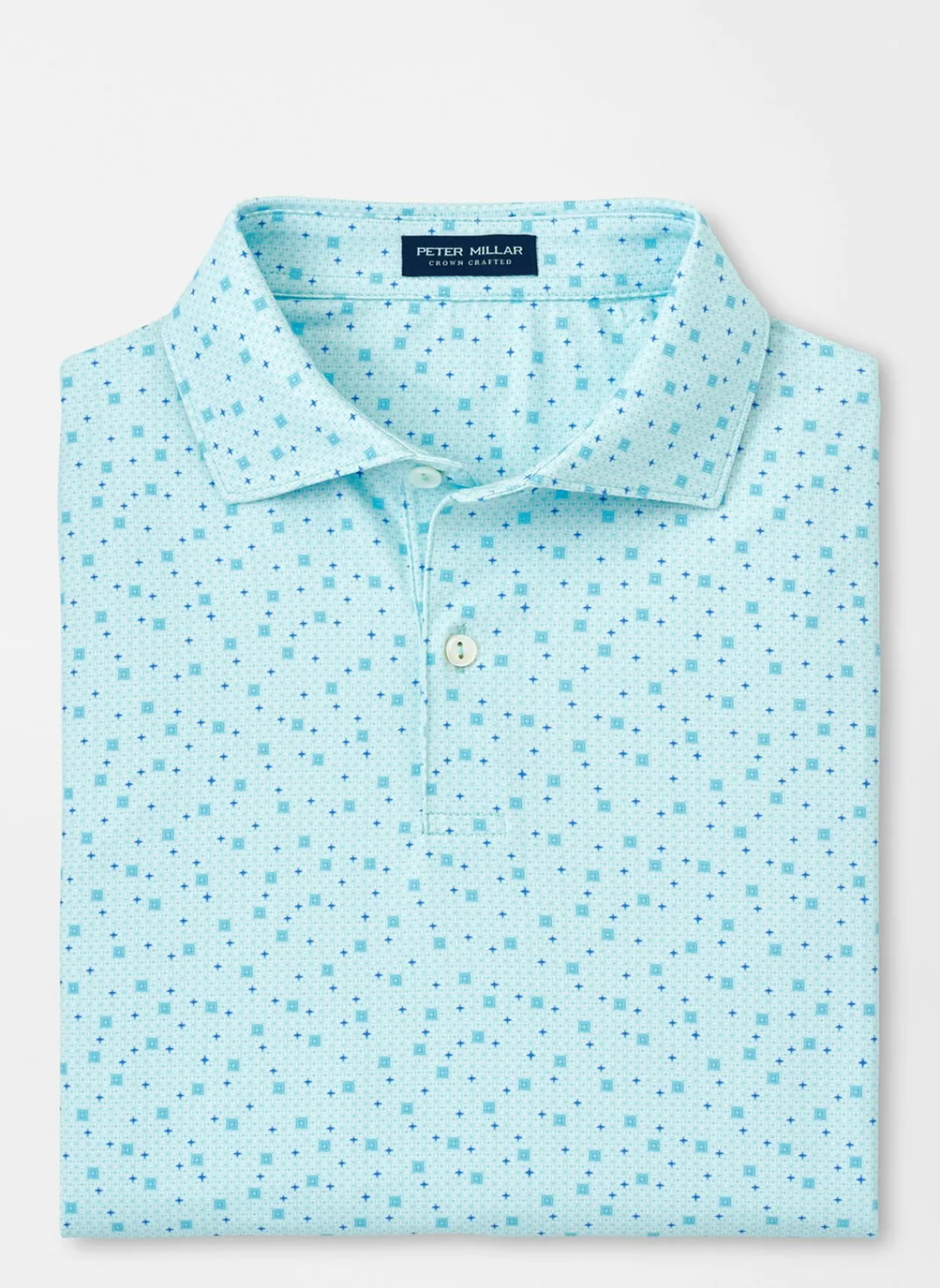 Peter Millar Polos|Diamond In The Rough Performance Jersey Polo
