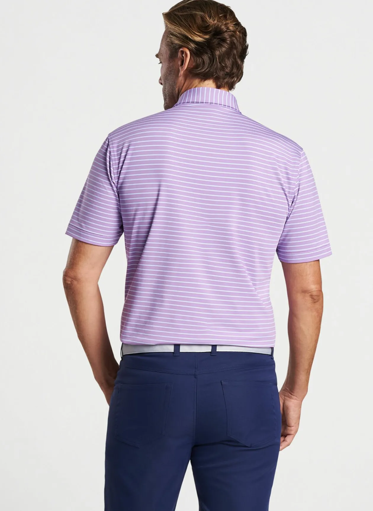 Peter Millar Sun Protection Apparel|Drum Performance Jersey Polo