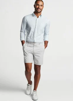 Peter Millar Sport Shirts|Eastport Performance Twill Sport Shirt