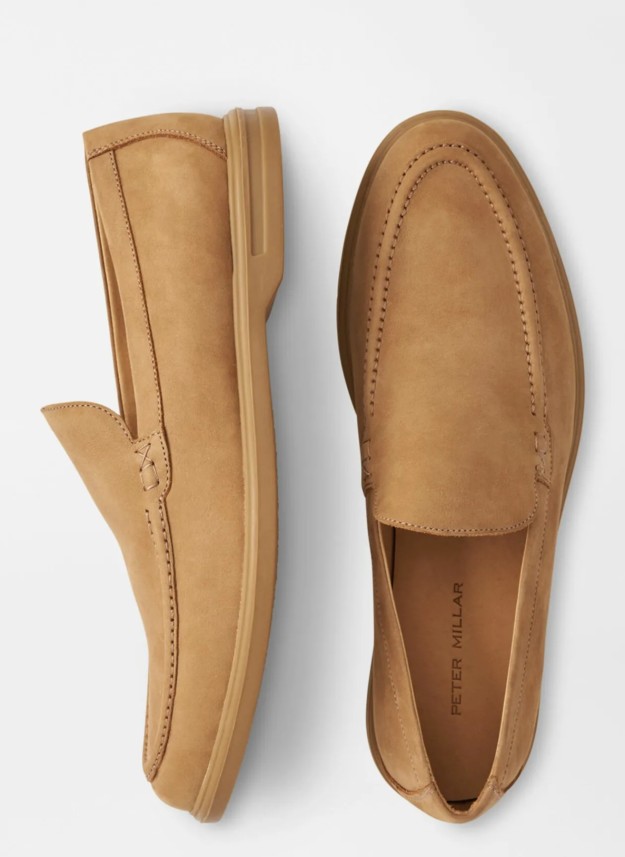 Peter Millar Loafers & Boots|Excursionist Nubuck Venetian Loafer