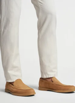 Peter Millar Loafers & Boots|Excursionist Nubuck Venetian Loafer
