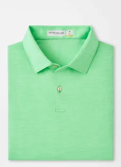 Peter Millar Sun Protection Apparel|Featherweight Performance Melange Polo